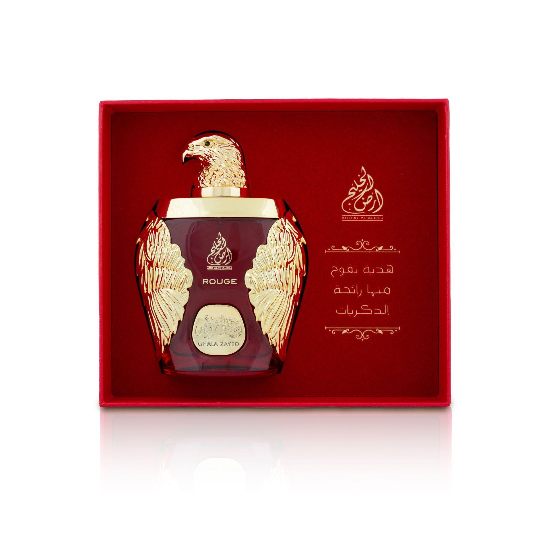 Ghala Zayed Luxury Rouge 100ml EDP By Ard Al Khaleej Soghaat