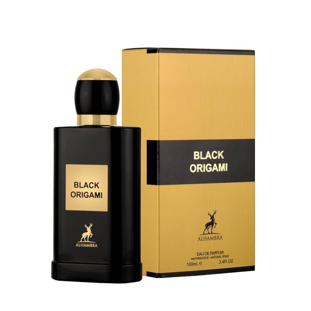 Black Origami Perfume Eau De Parfum By Maison Alhambra Lattafa (Inspired By Black Orchid Tom Ford)