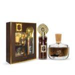 Oud Al Layl Gift Set By My Perfumes (Perfume + Body Spray) 1 Soghaat Gifts &Amp; Fragrances Oud Al Layl Gift Set 100Ml Eau De Parfum By My Perfumes