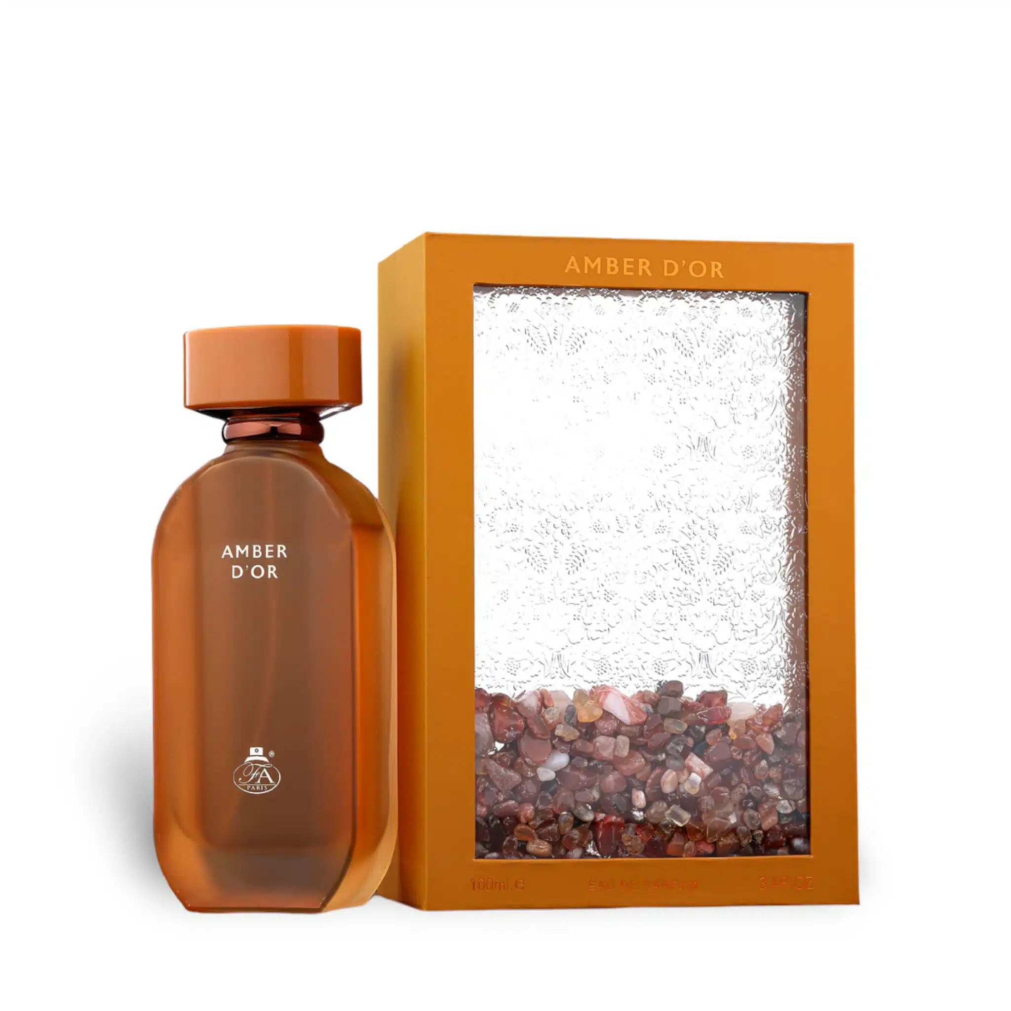 Amber D'Or Perfume Eau De Parfum 100Ml By Fa Paris (Fragrance World) (Inspired By Al Haramain Amber Oud Gold Edition)