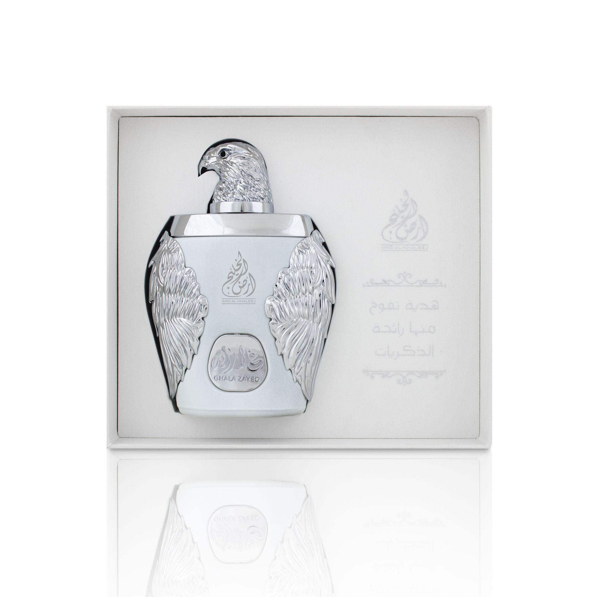 香水(男性用) LUXURY SILVER GHALA ZAYED Ghala Zayed Luxury Silver 100ml EDP By Ard Al Khaleej