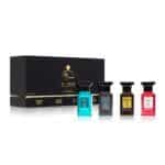 Al-Emam Black 4 Piece Perfume Gift Set (4 X 50Ml Extrait De Parfum) 1 Soghaat Gifts &Amp; Fragrances Al-Emam Black 4 Piece Perfume Gift Set (4 X 50Ml Extrait De Parfum)