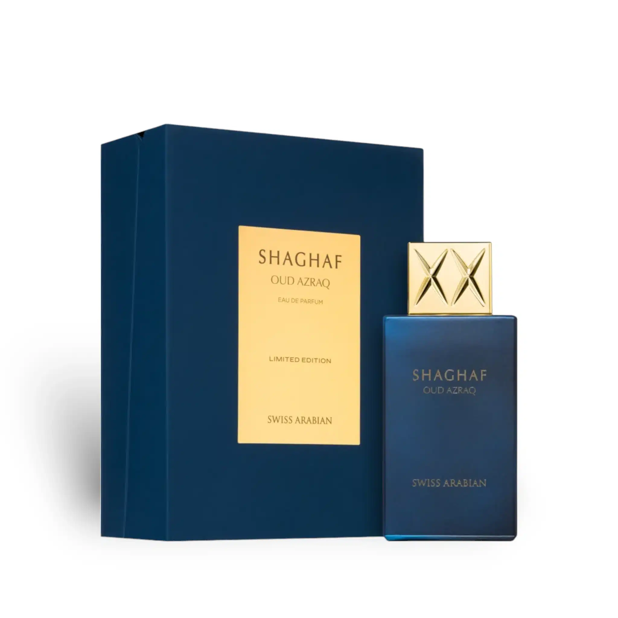 Shaghaf Oud Azraq Perfume Eau De Parfum 75Ml Edp By Swiss Arabian