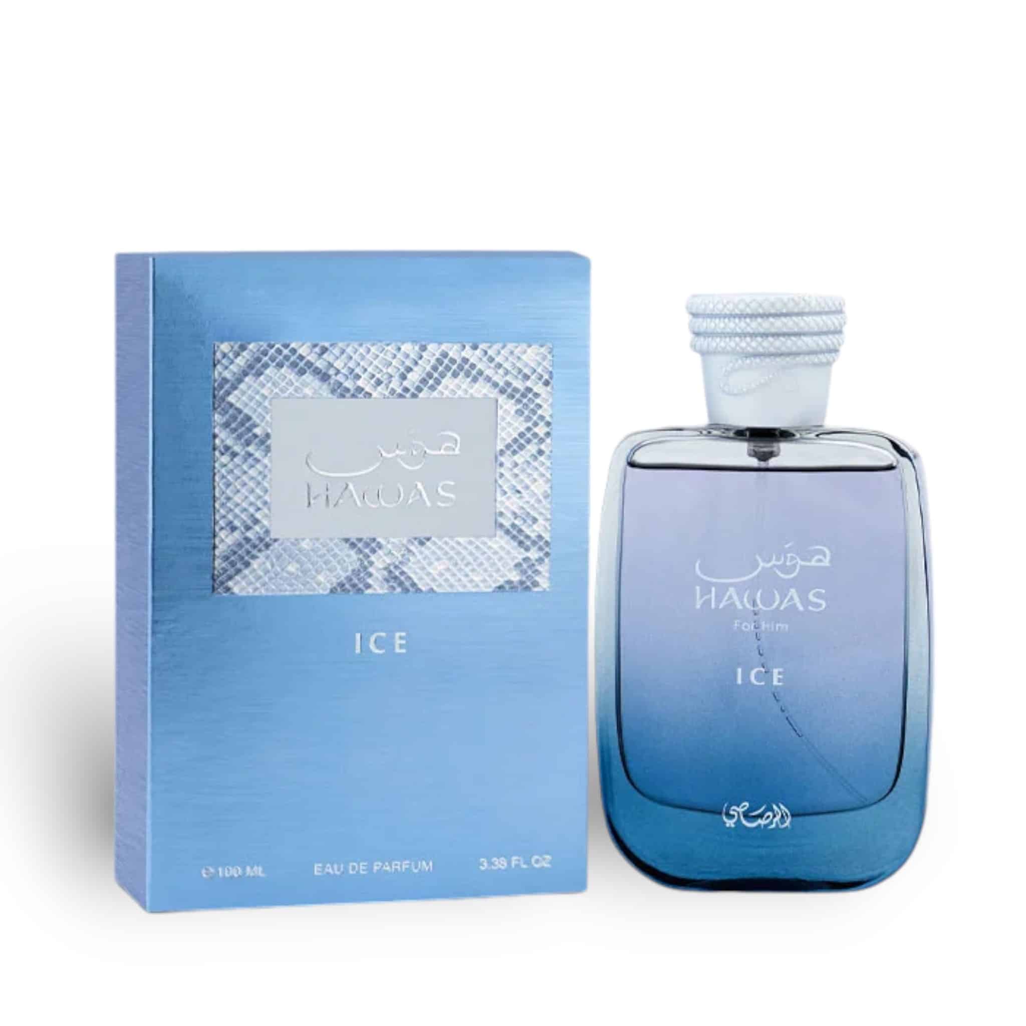 Rasasi Hawas ICE 100ml オードパルファム Hawas Ice 100ml EDP By Rasasi | Soghaat Gifts & Fragrances