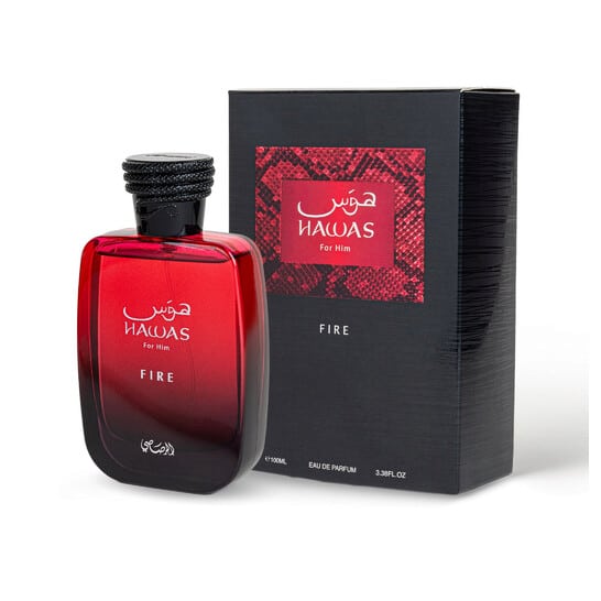 Hawas Fire Perfume Eau De Parfum 100Ml Edp By Rasasi
