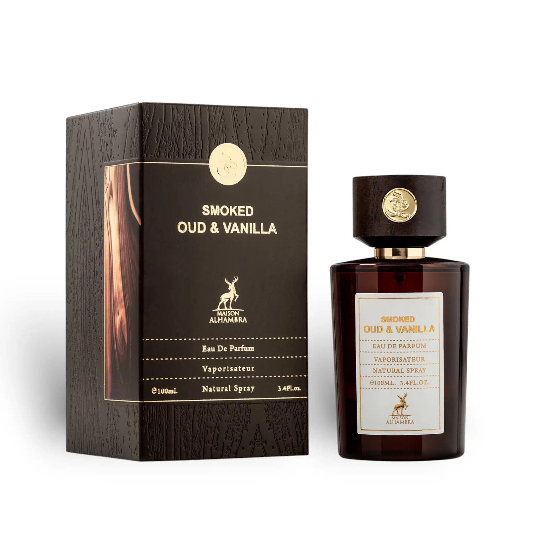 Smoked Oud &Amp; Vanilla Perfume Eau De Parfum 100Ml By Maison Alhambra Lattafa