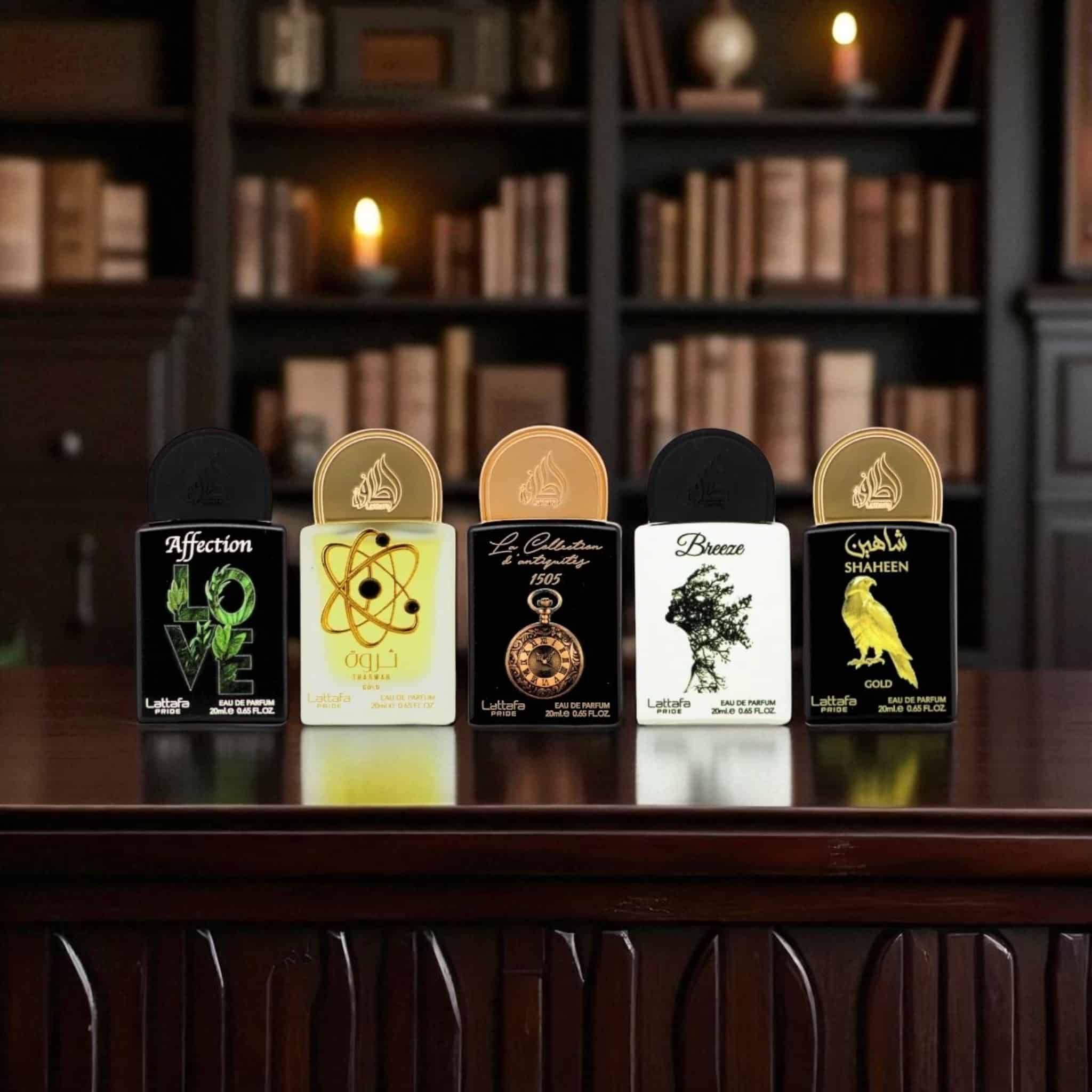 Lattafa Pride Eau De Parfum Gift Set Collection No.1 (5 X 20ml