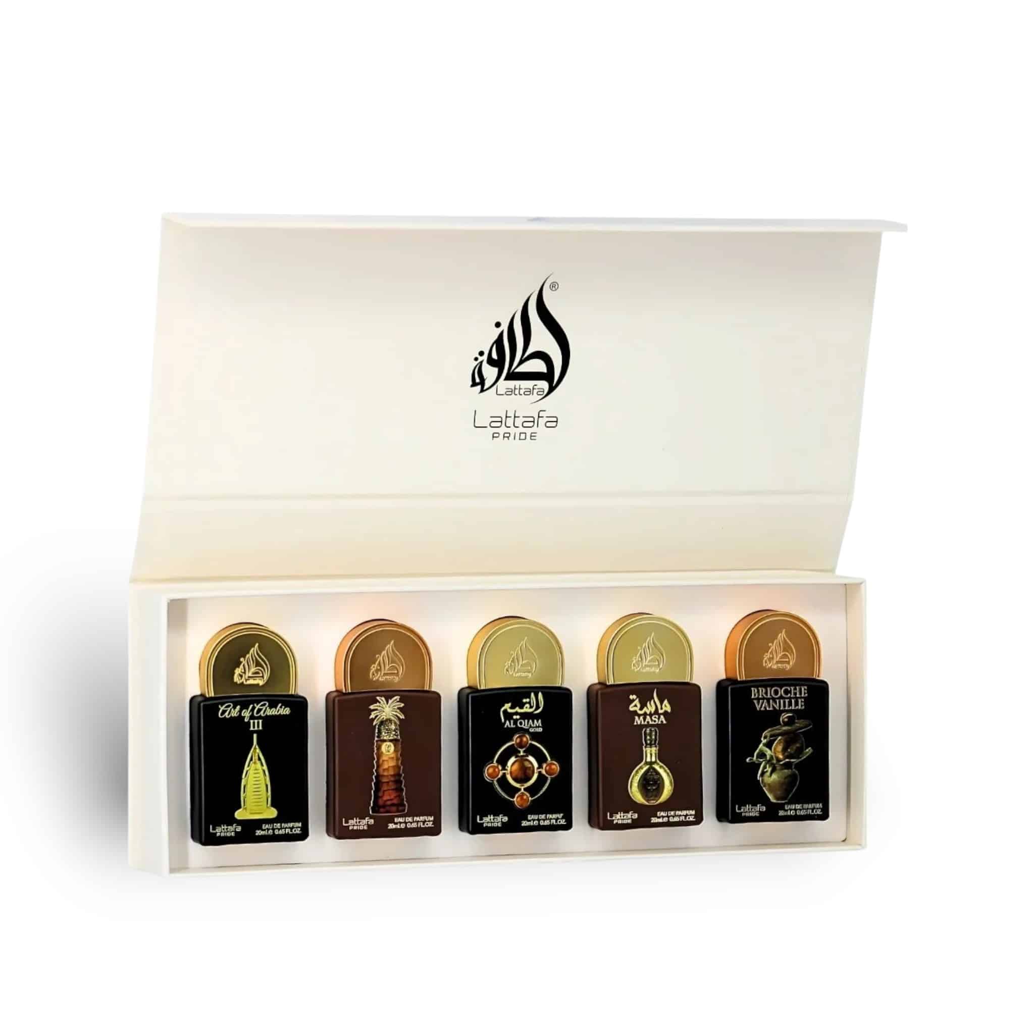 Lattafa Pride Eau De Parfum Gift Set Collection No.4 (5 X 20Ml) (Gift Set)