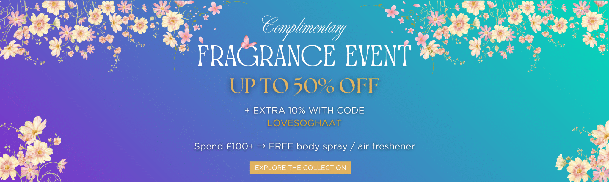 Spend £100+ And Receive A Free Body Spray, Deodorant Or Air Freshener